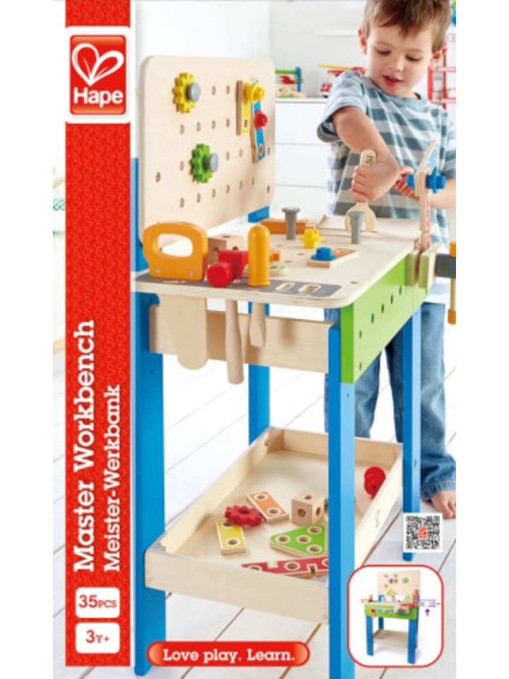 Hape  Kinderwerkzeug Meister-Werkbank - ab 3 Jahre günstig kaufen onesize