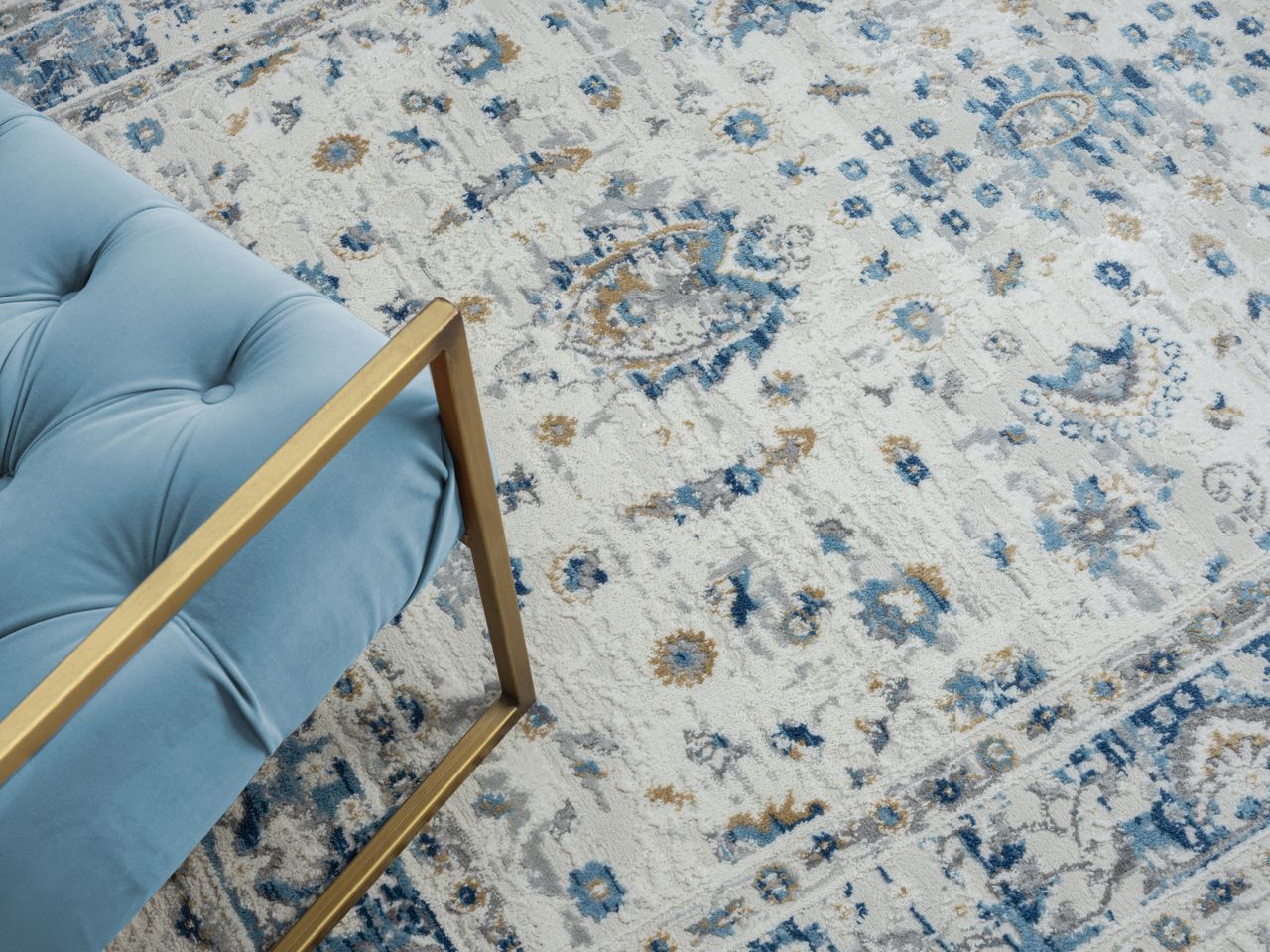 MyFlair Teppich Joyce , 160cm x 230cm, Farbe Beige, rechteckig, Florhöhe 8mm