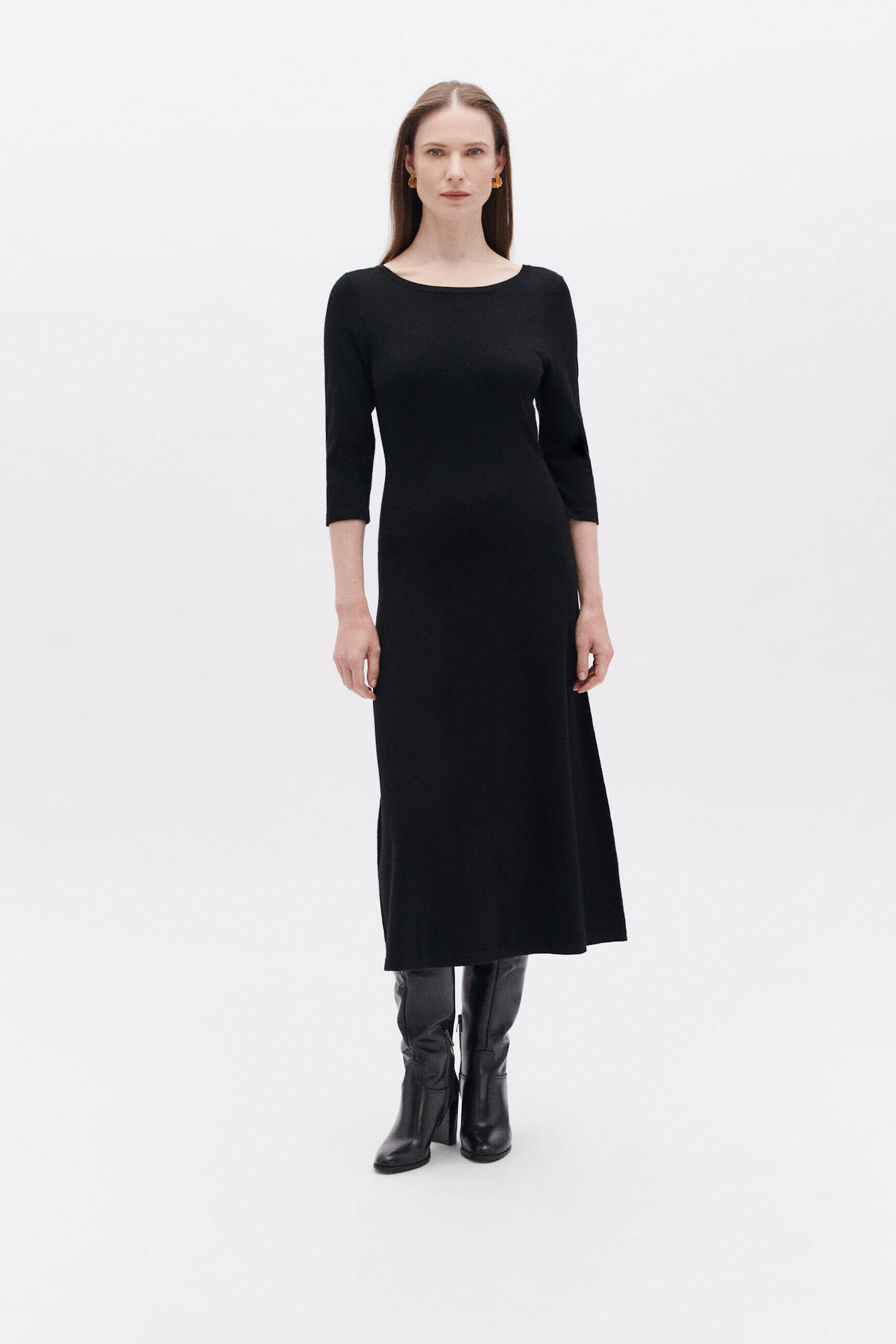 Robe rabia noir femme