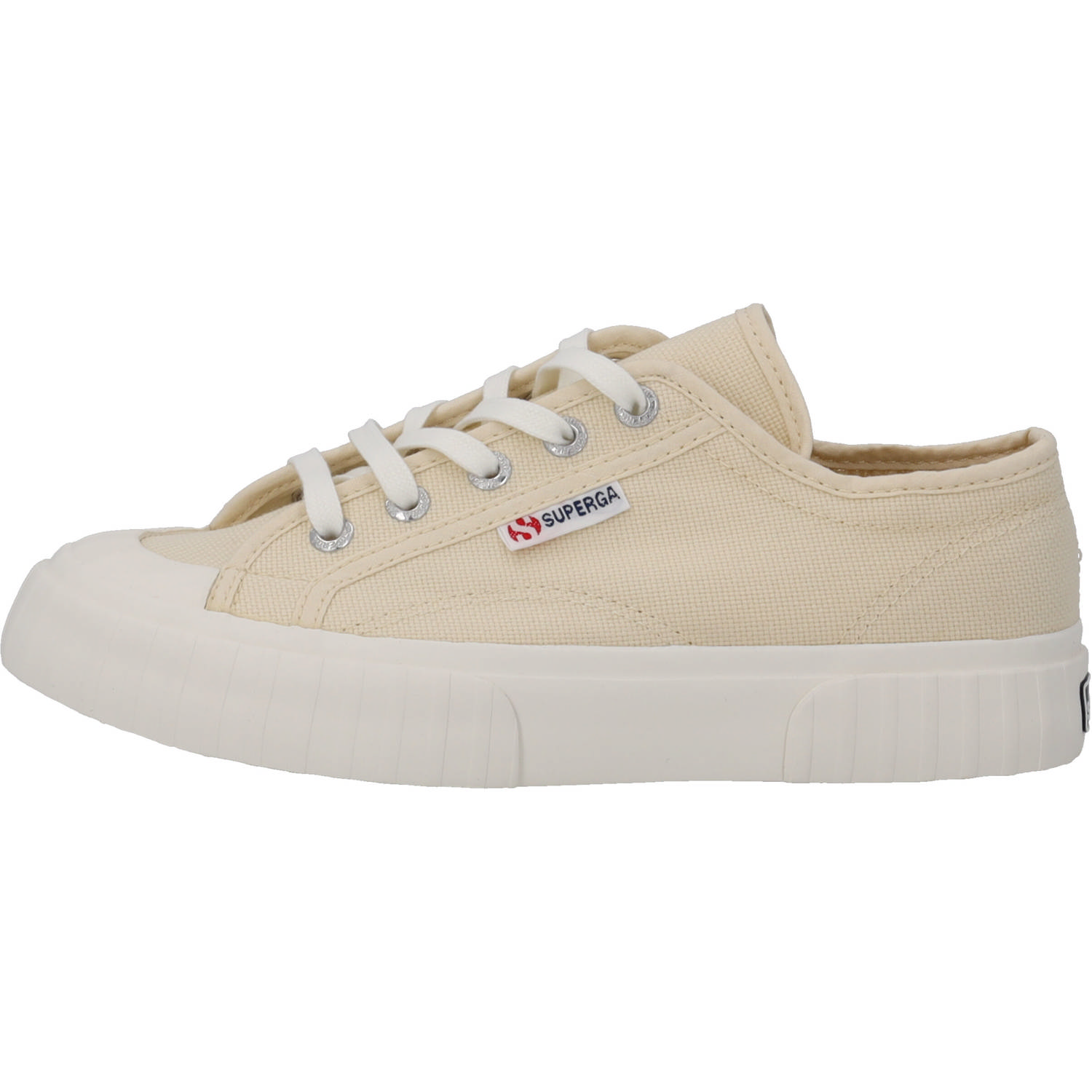 Superga 2630 Stripe S00GRT0, Sneakers Low, Damen, beige lt eggshell