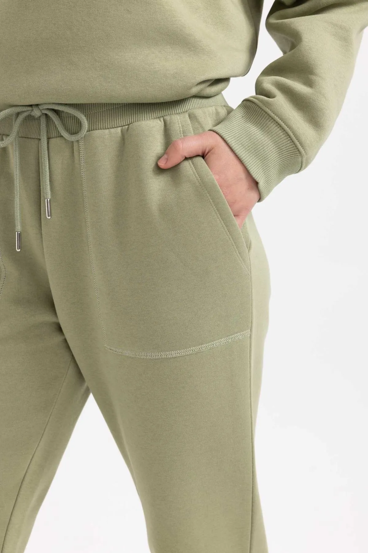 DeFacto  Jogger-Jogginghose mit normaler Passform und Spitzen-Taillentasche
