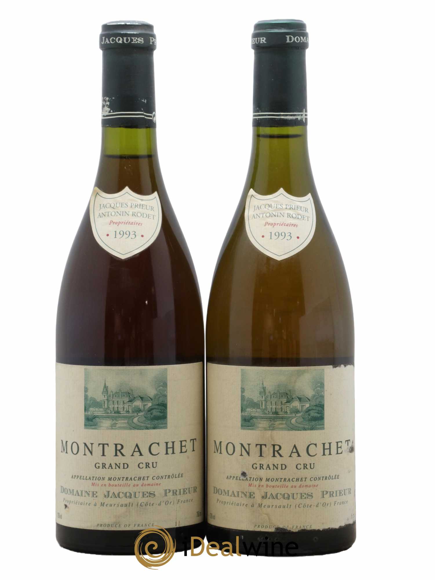 Montrachet Grand Cru Jacques Prieur (Domaine)  1993 - Lot de 2 Bouteilles