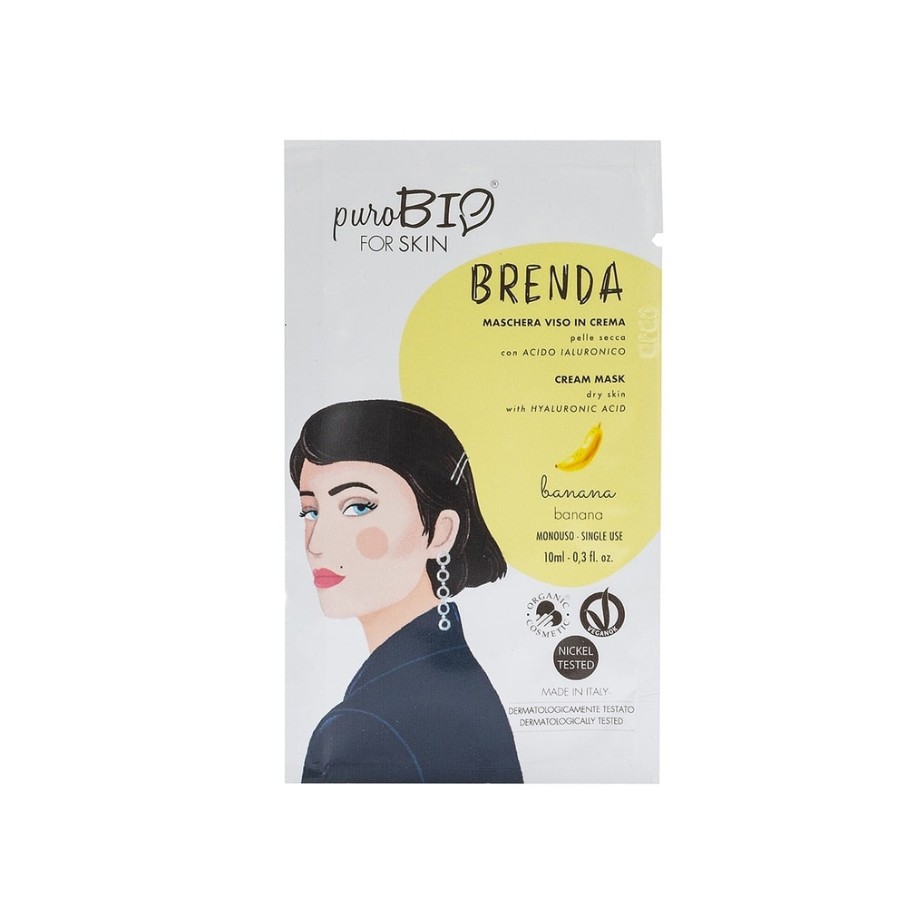 Purobio BRENDA - Masque crème Peau normale, sèche ou mature - BANANE