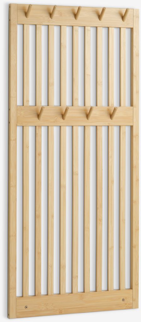 Painel de Ganchos EGTVED EGTVED 9 Ganchos de Bambu