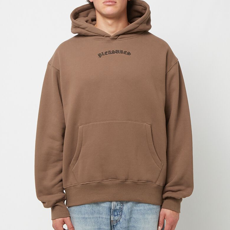 Pleasures Neural Hoodie brown