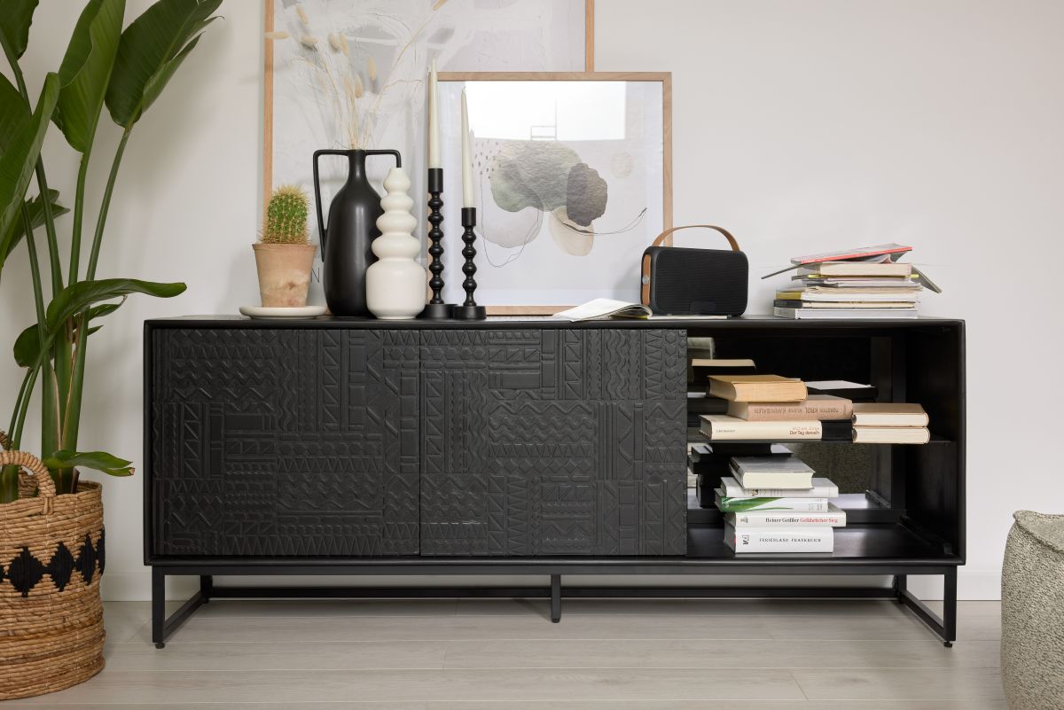 Roomio Lowboard No. 2001 Schwarz