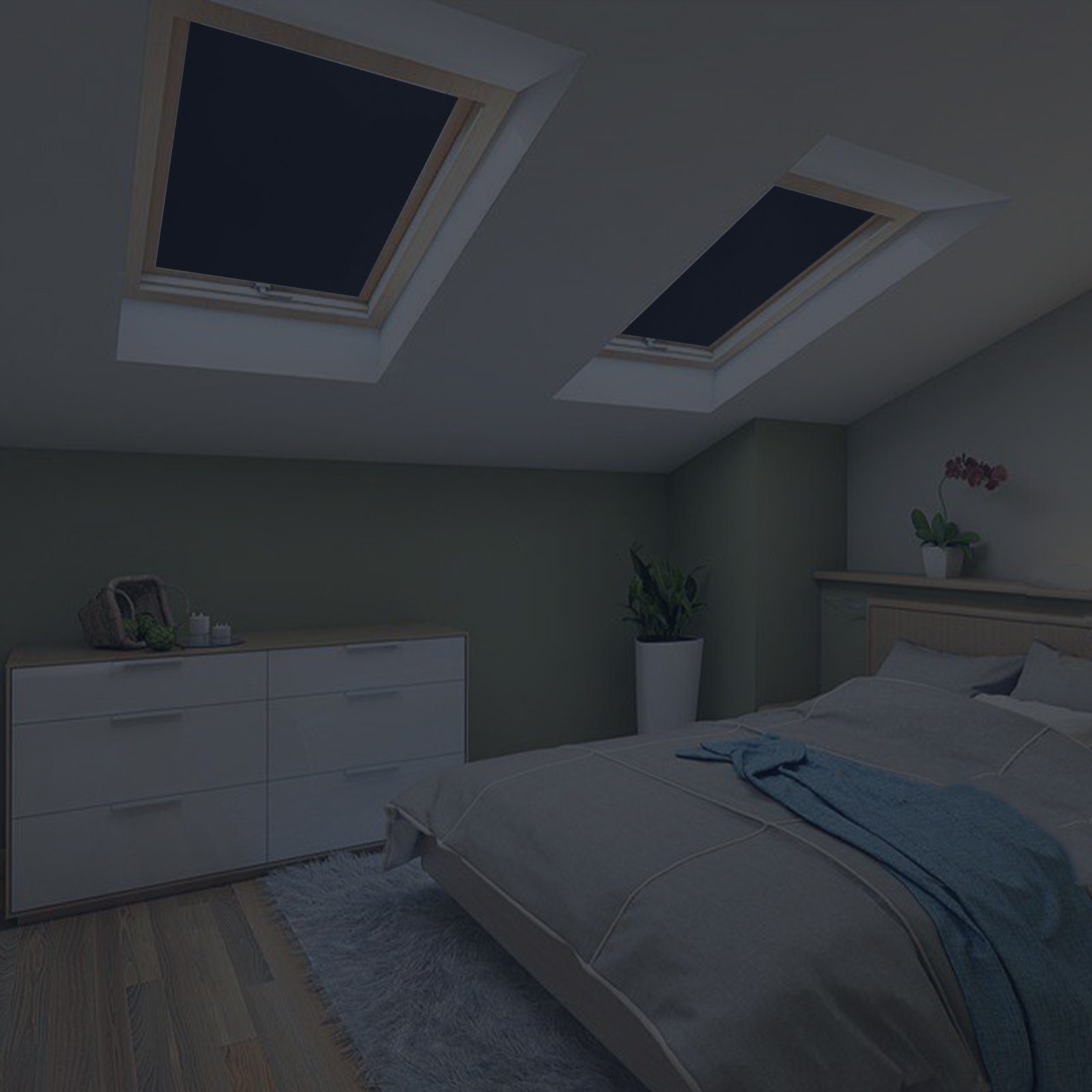 Scheibengardine DIY Verdunkelungsvorhang, 100% Blackout, thermisch isoliert, Sunicol, (1 St), verdunkelnd, für Wohnzimmer Schlafzimmer