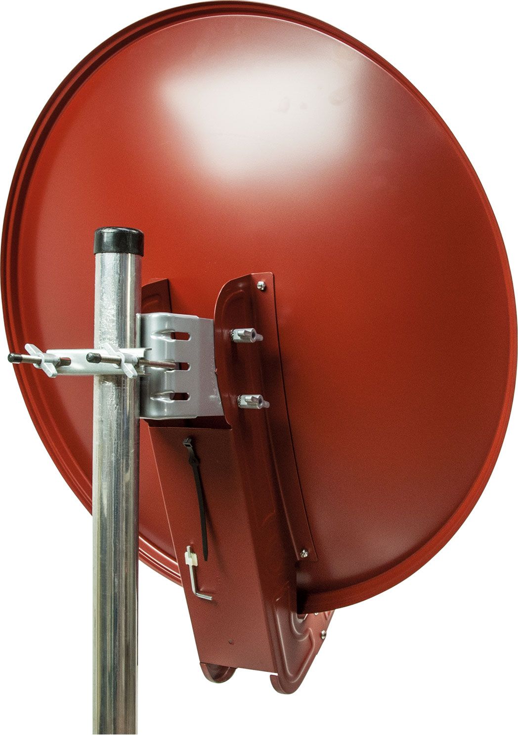 Schwaiger SPI075PW ziegelrot 75cm Alu-Spiegel