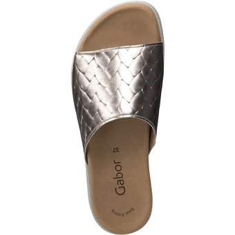 Gabor Pantolette in gold