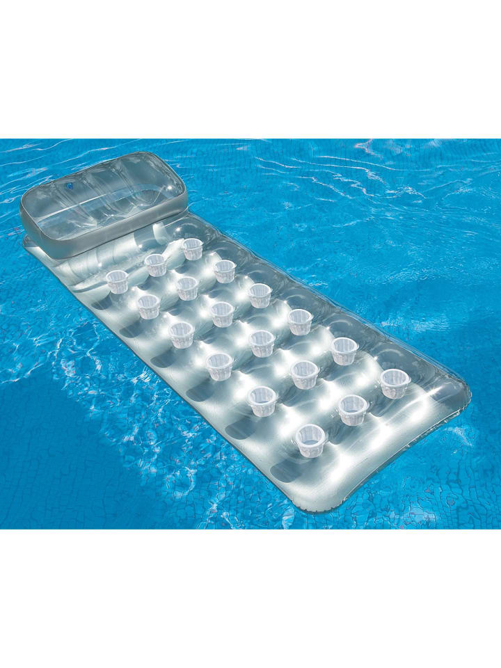 Intex Luftmatratze - 18-Pocket Suntanner (188x71cm) in grau günstig kaufen onesize