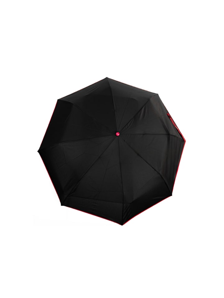 COFI 1453 Teleskop Taschenschirm mit Schutzhülle ergonomischer Gummigriff in Rot günstig kaufen onesize
