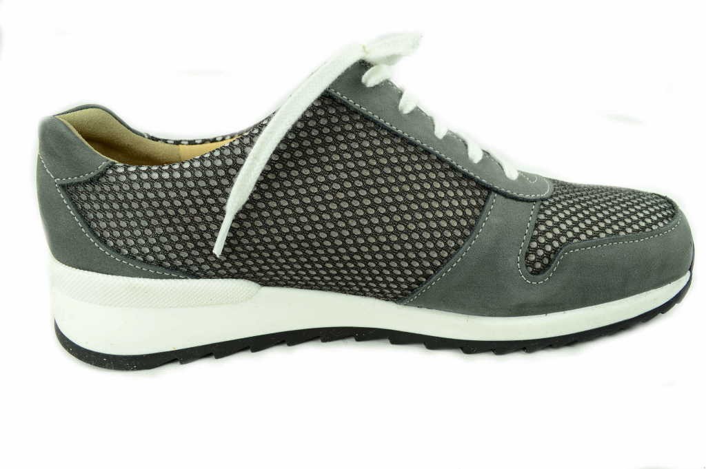 FINN COMFORT Freizeit Schnürer grau