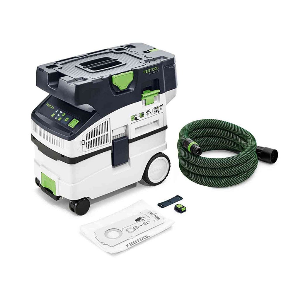 Extrator de pó portátil FESTOOL 18V 15L Classe M Skin 577067