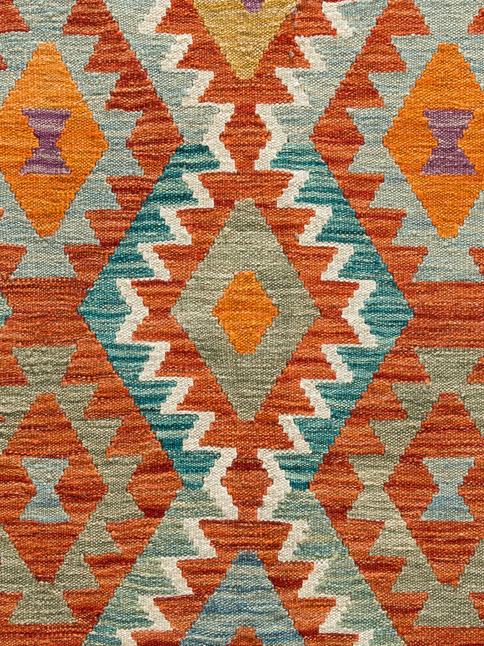 Afghan Kelim ca. 170 x 242 cm, Unikat / Einzelstück