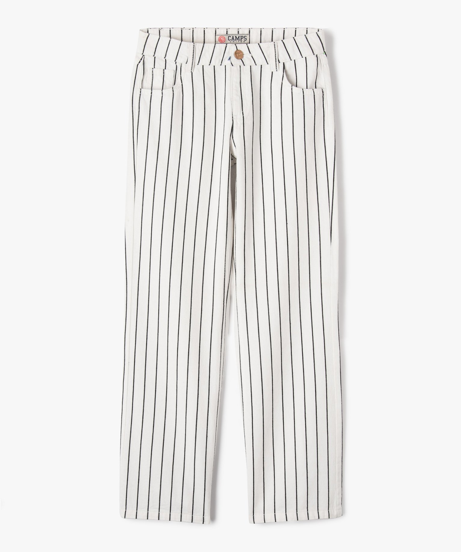 Pantalon ample à rayures fille - Camps United raye | GEMO