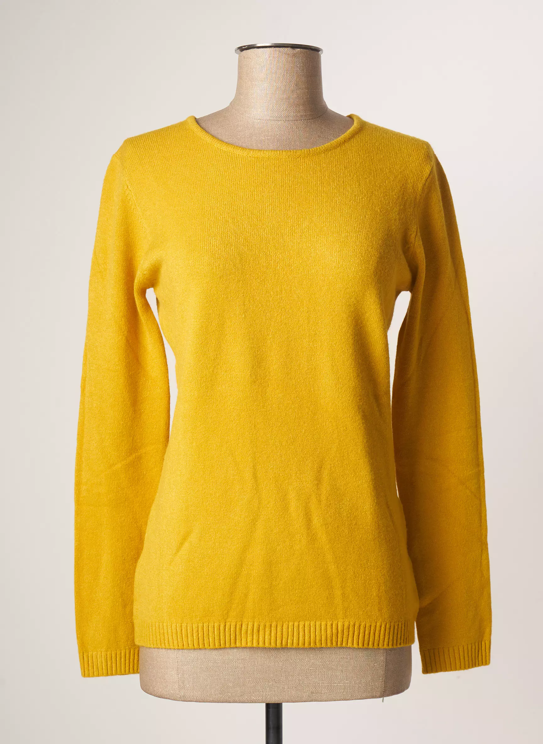 Couleurs Du Temps Pulls Femme couleur jaune
