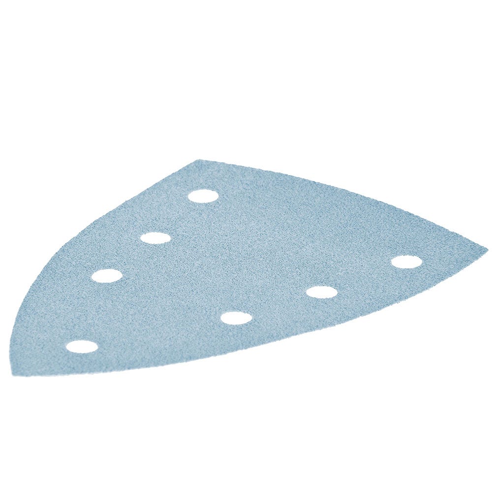 Lixa FESTOOL 93 mm, grão 120, 7 furos, azul marinho Delta 100P 497138