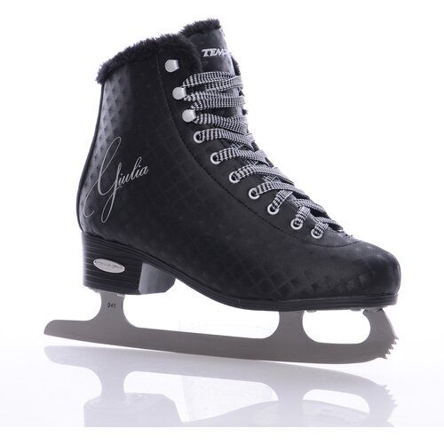 HERREN EISHOCKEYSCHUHE KUNSTLAUFSCHLITTSCHUH GIULIA BLACK PLUS - SR.