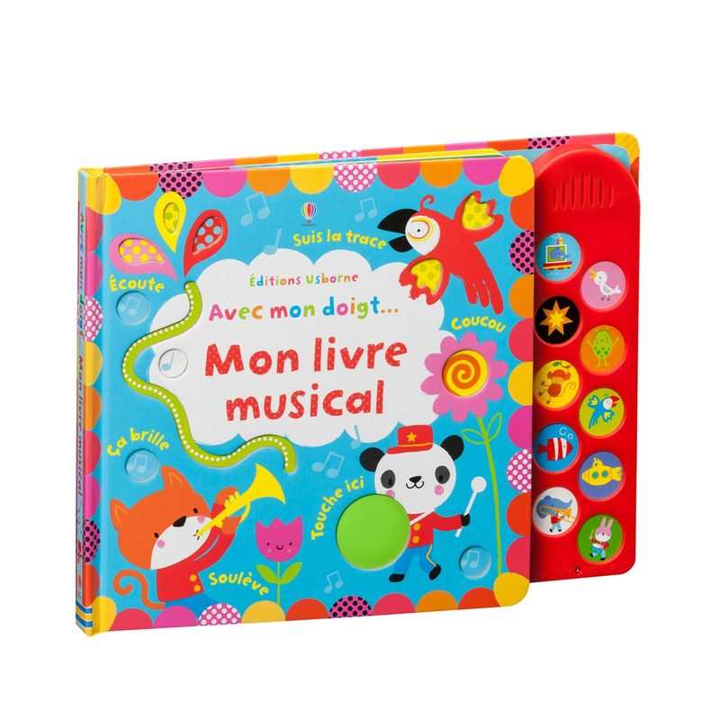 Livre Mon livre musical Avec mon doigt... - Usborne