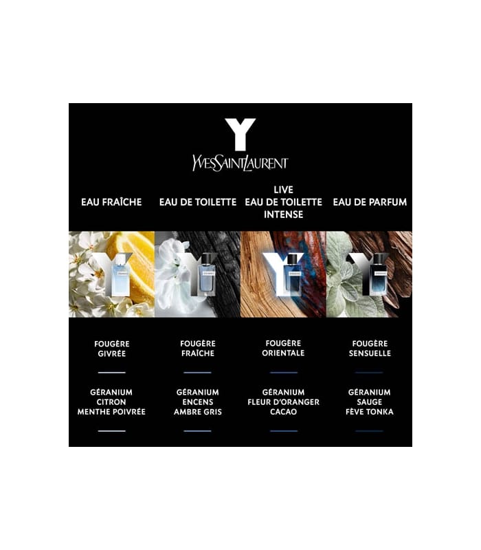 YVES SAINT LAURENT-Y EAU FRAÎCHE-Eau de toilette