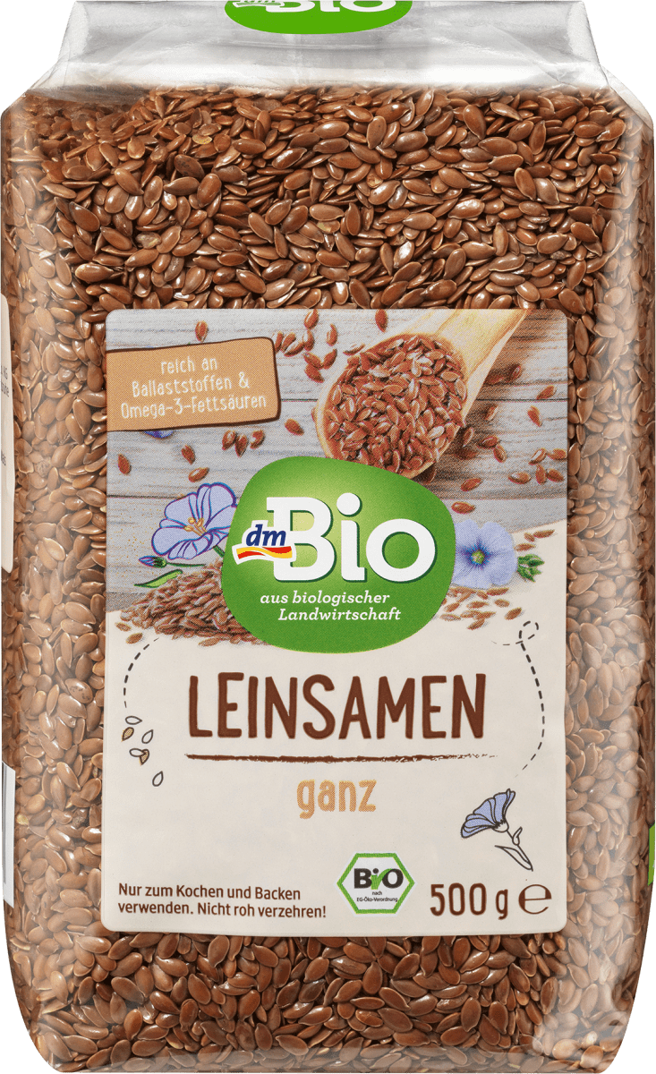 Leinsamen, ganz, 500 g