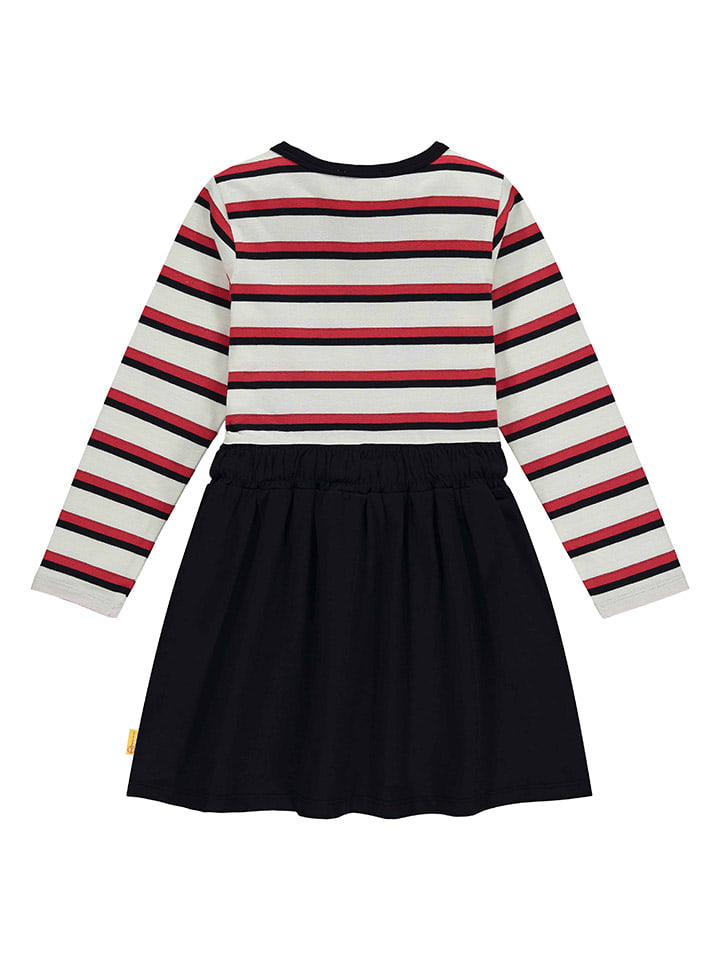 Steiff Kleid in Schwarz/ Rot/ Creme günstig kaufen