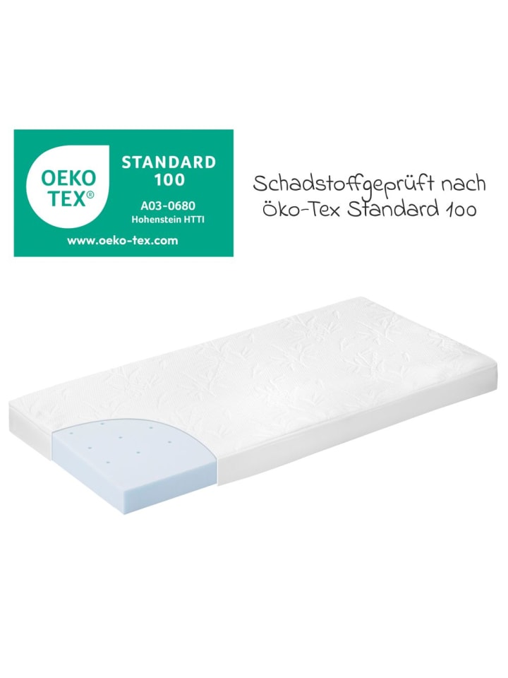 Alvi 4-tlg. Matratzen-Set für Kinderbett 70x140 in weiss günstig kaufen onesize