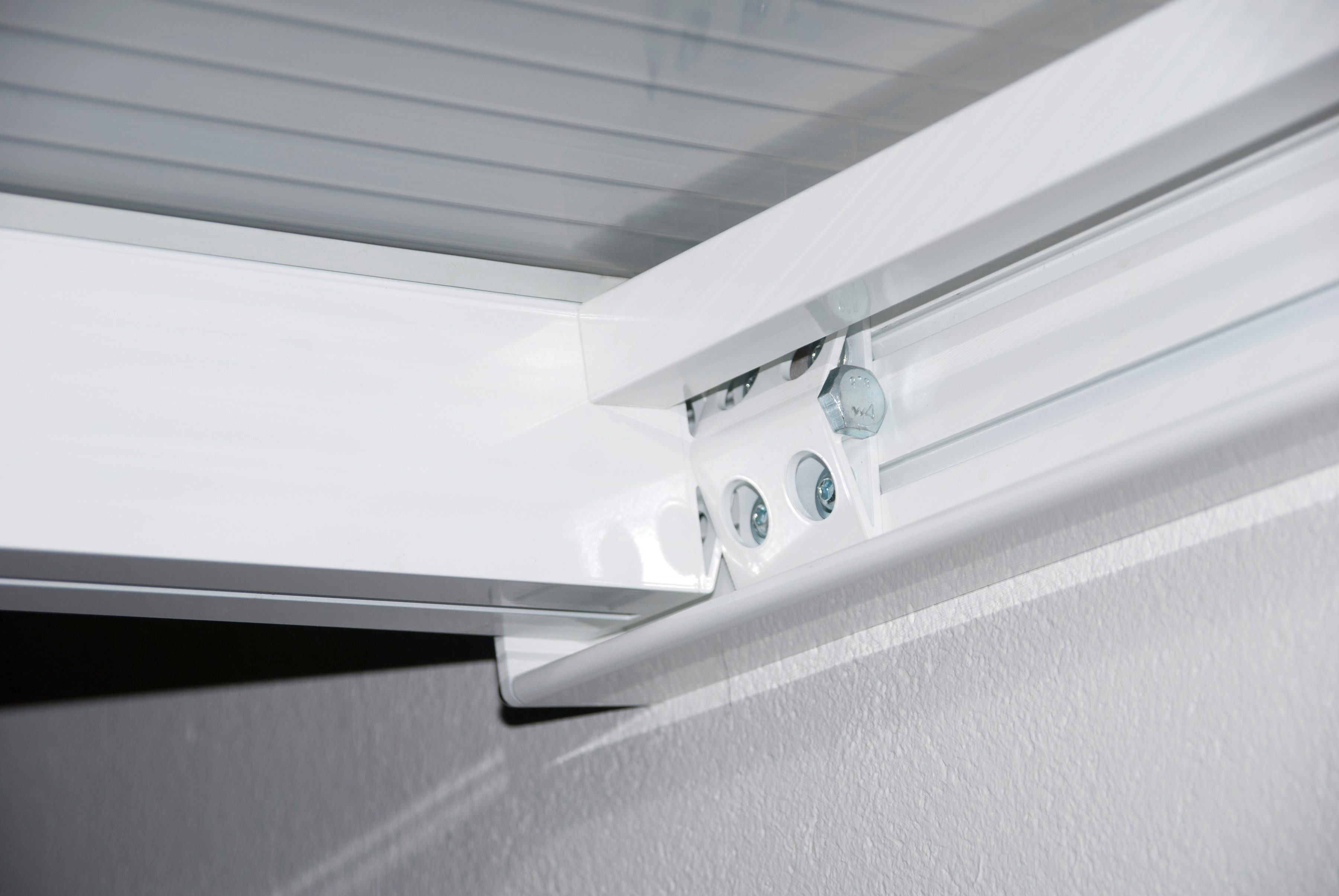 GUTTA Terrassendach Premium, BxT: 913,5x406 cm, Bedachung Dachplatten, BxT: 914x406 cm, Dach Acryl bronce