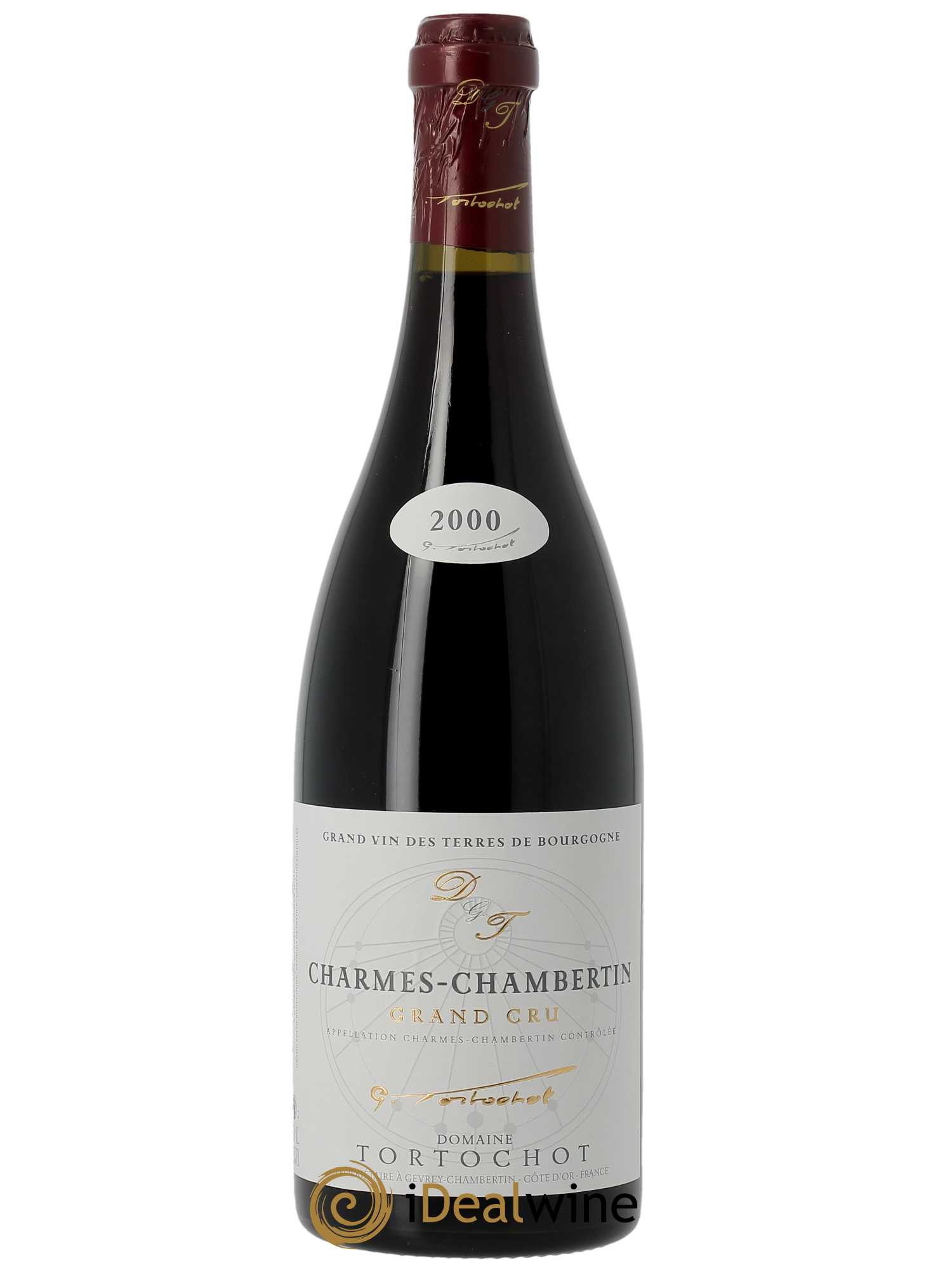 Charmes-Chambertin Grand Cru Tortochot (Domaine)  2000 - Lot de 1 Bouteille