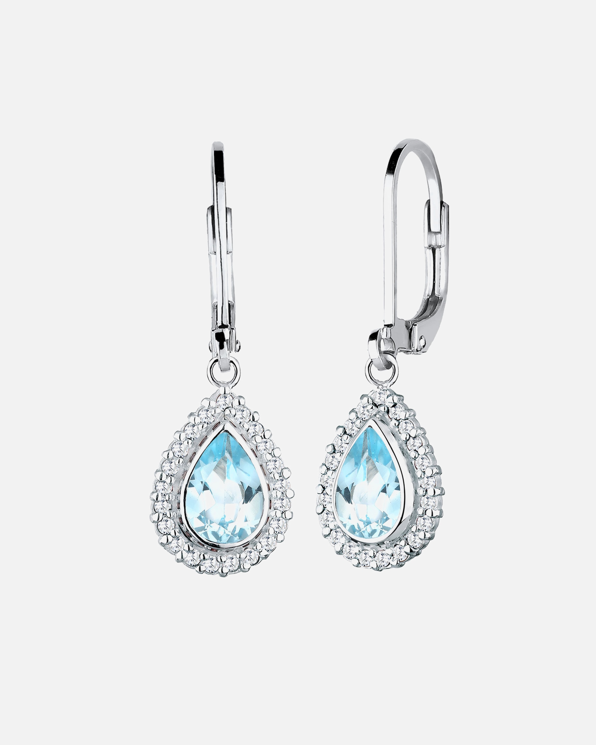 Elli Goutte Topas Zirconia Femei (925/1000) Argint