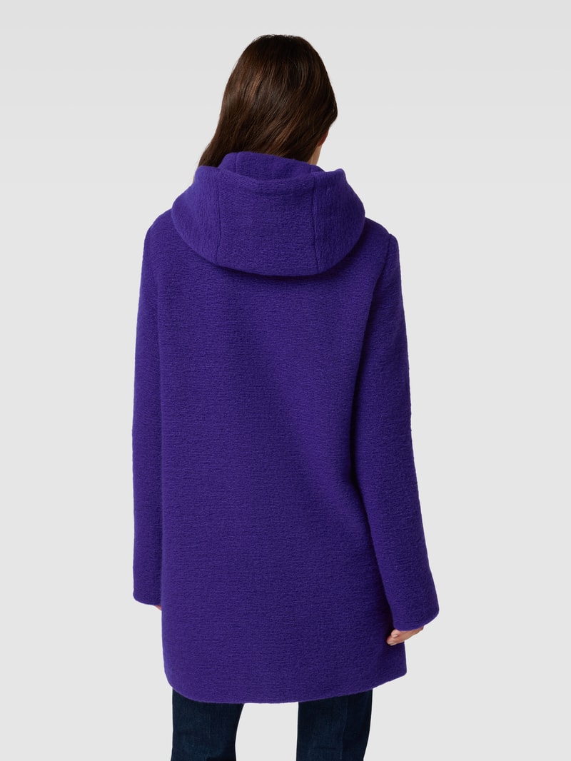 Jacke mit Knopfleiste in lila