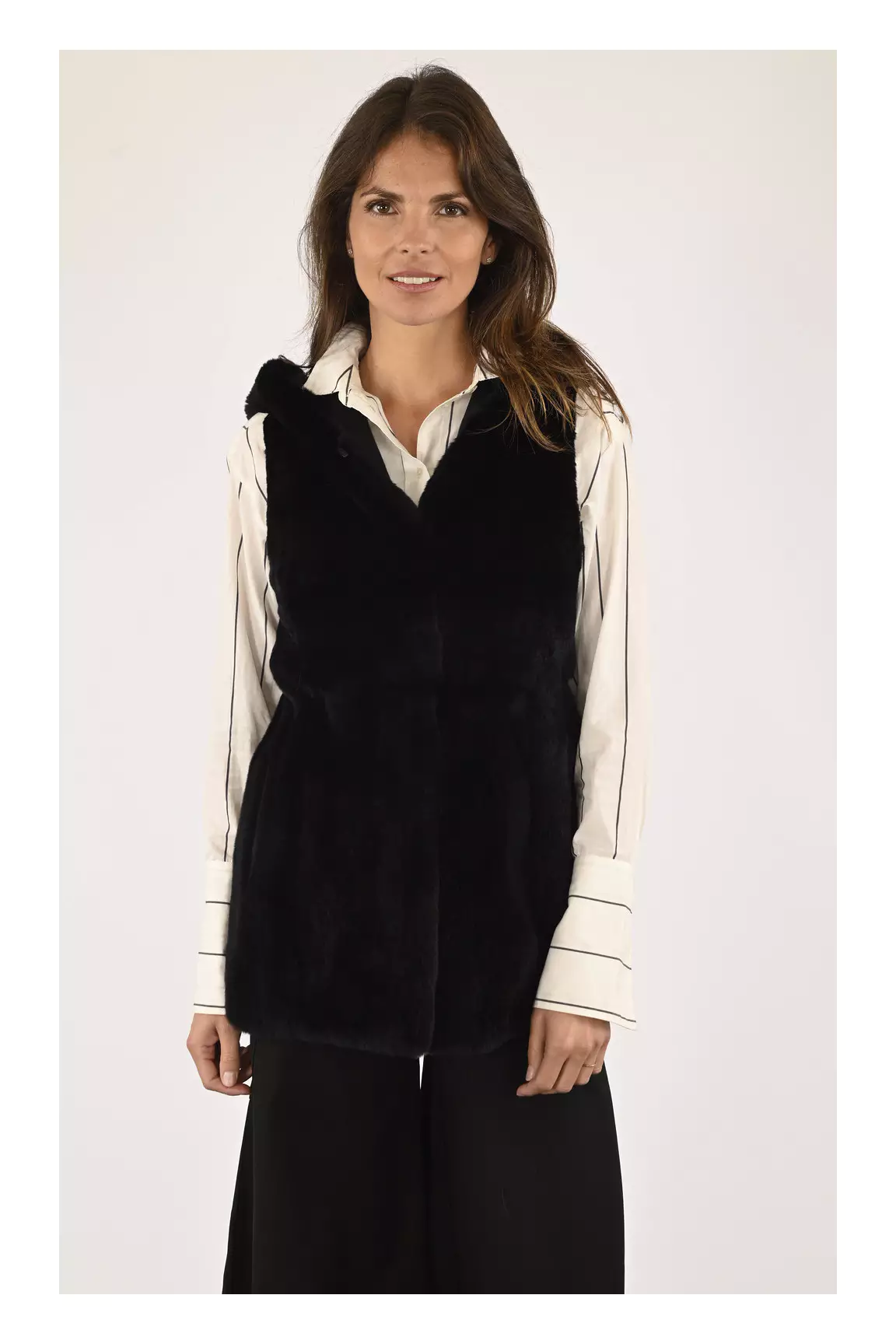 La Canadienne Autres Gilets Femme couleur noir