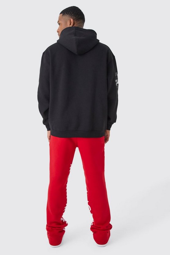 Oversize Hoodie mit Print