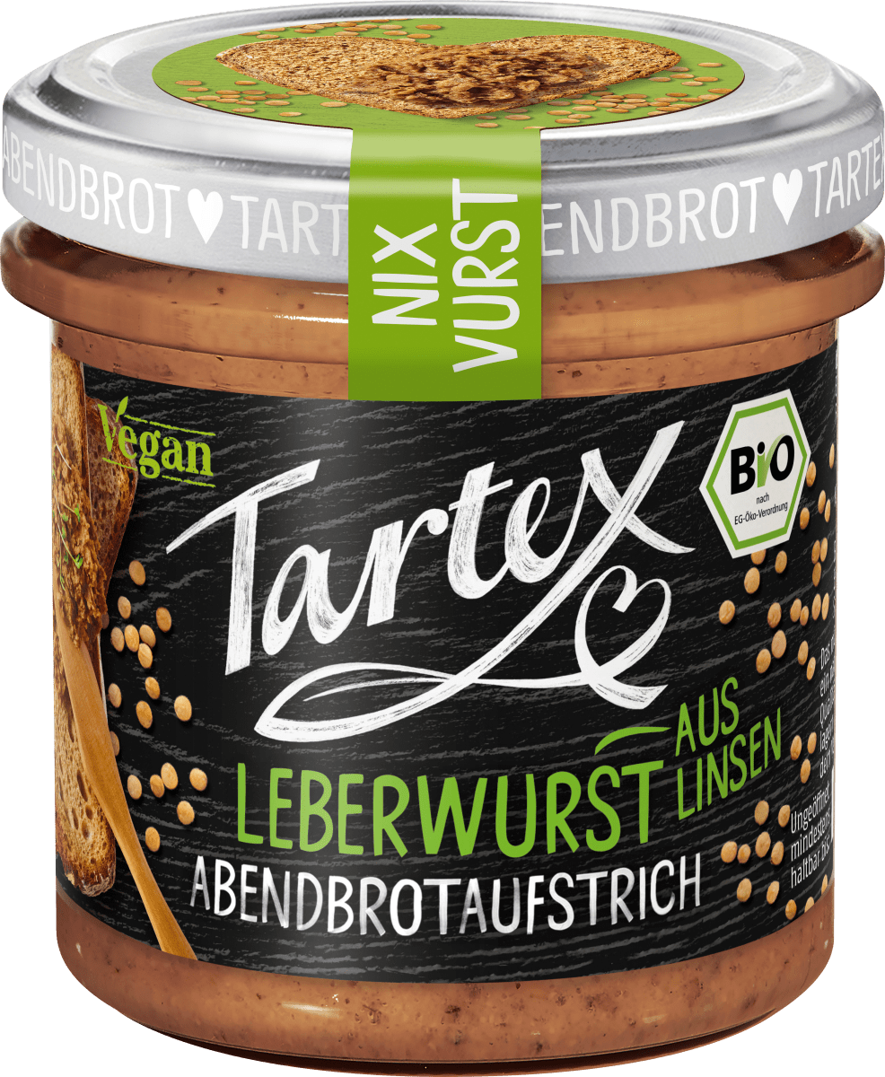 Brotaufstrich, Leberwurst aus Linsen, 135 g