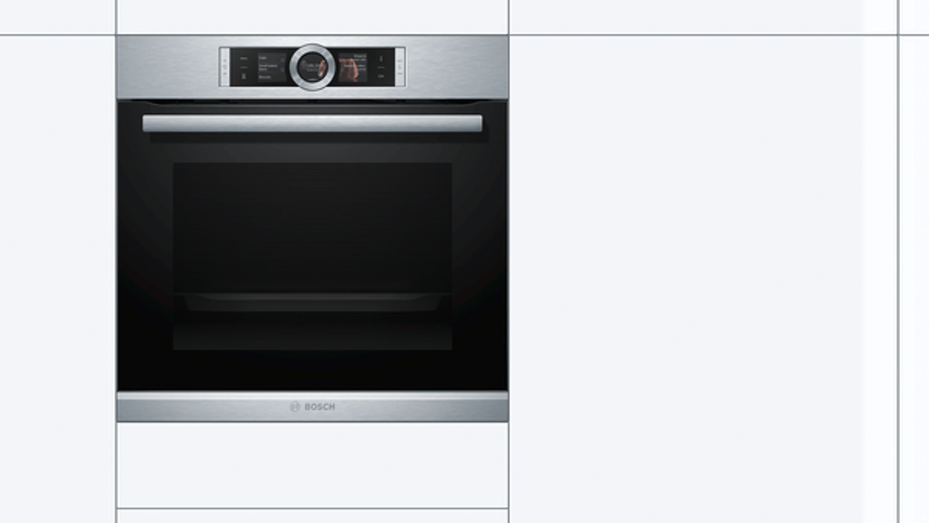 BOSCH Einbaubackofen HBG636ES1, mit Auszug nachrüstbar, 13 Beheizungsarten, Reinigungsunterstützung