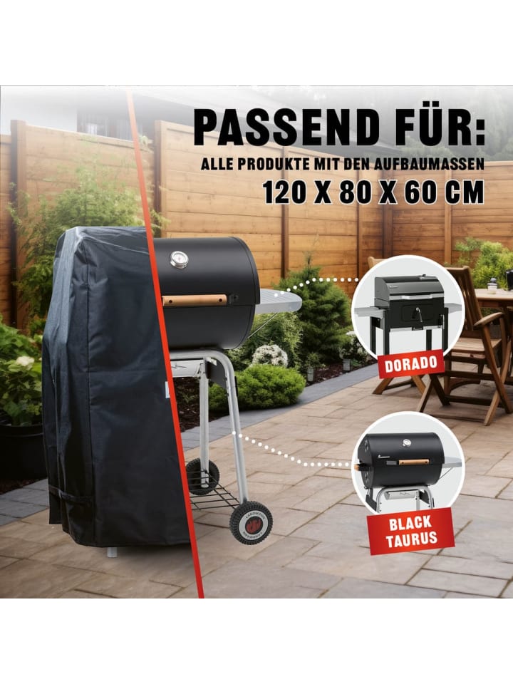 Landmann Wetterschutzhaube Premium - 60x80x120cm - schwarz günstig kaufen onesize