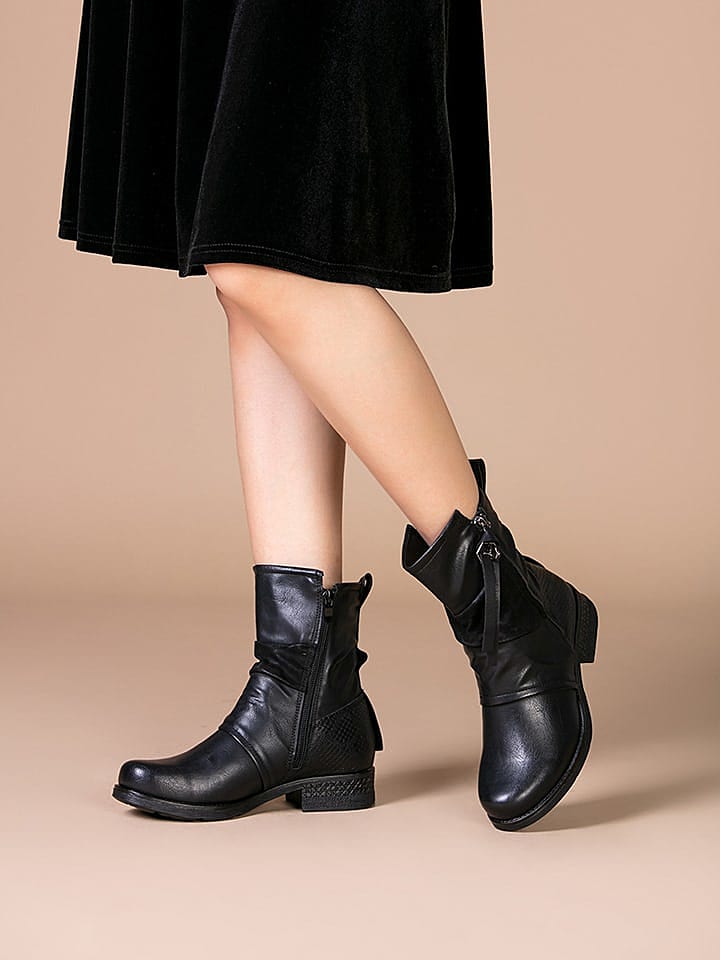 Foreverfolie Boots in Schwarz günstig kaufen 36
