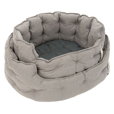Hundebett Cozy ecoLIFE Grau
