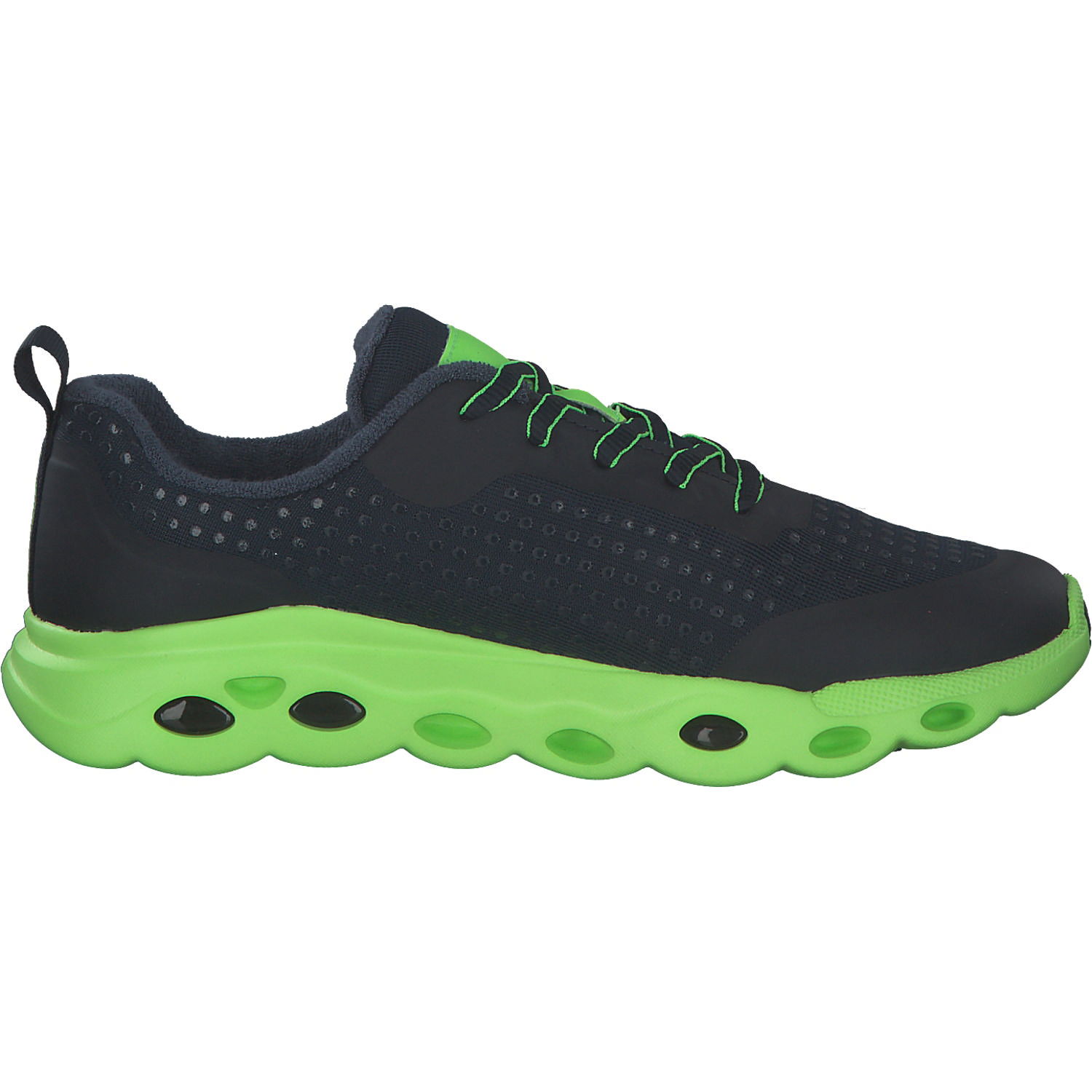 Ara Malibu 12110, Sneakers Low, Damen, BLAU/GRÜN