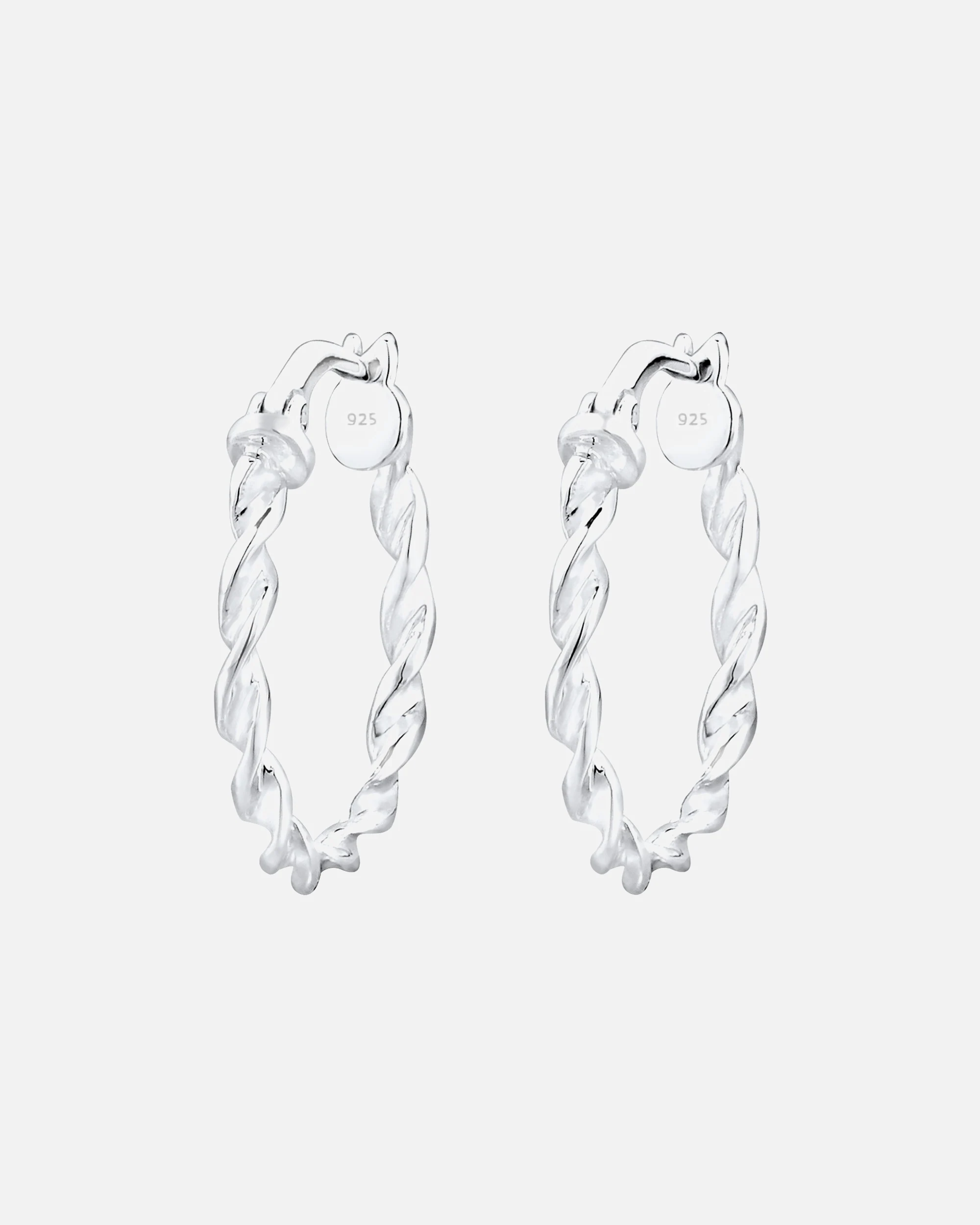Pendientes de aro para mujer Elli Monter en Flèche (plata 925/1000)
