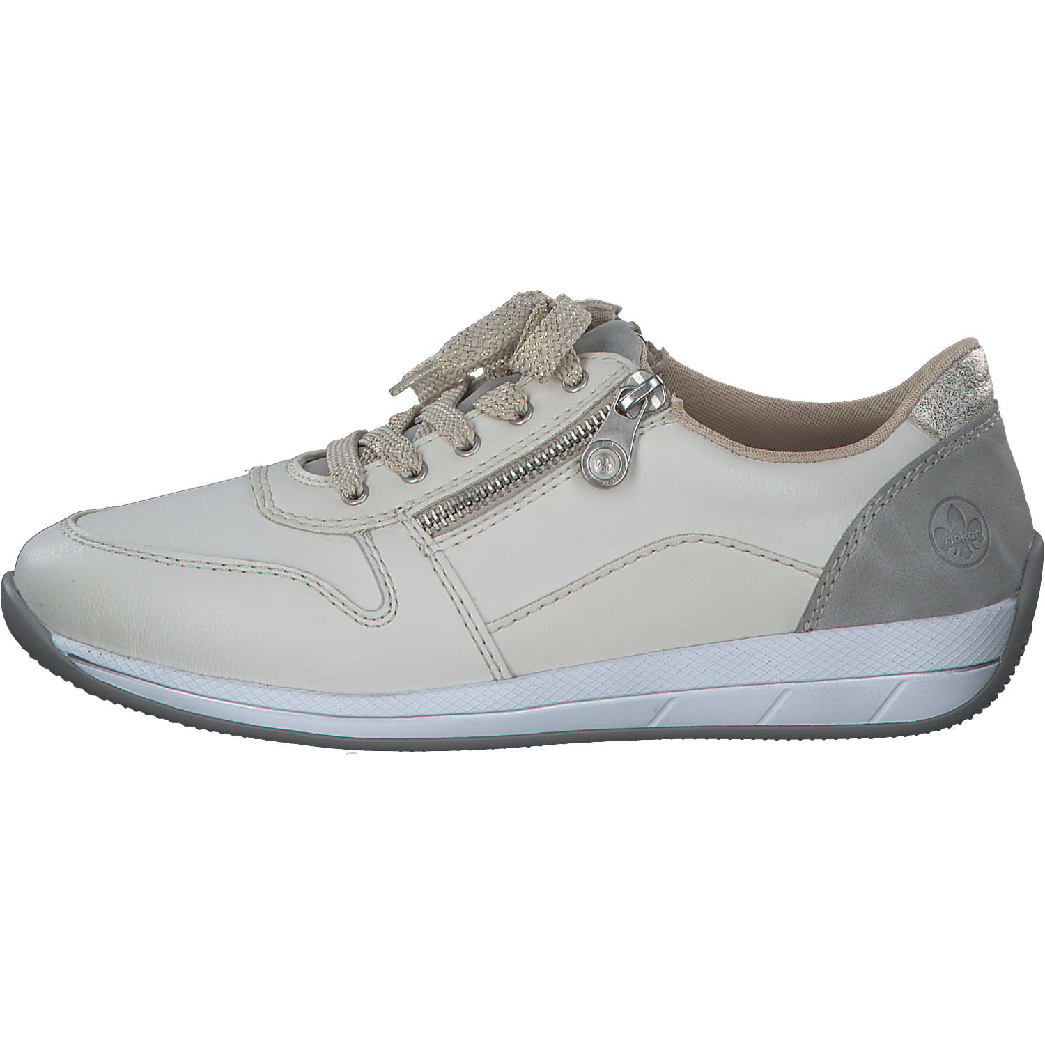 Rieker N1100, Schnürschuhe, Damen, Weiß