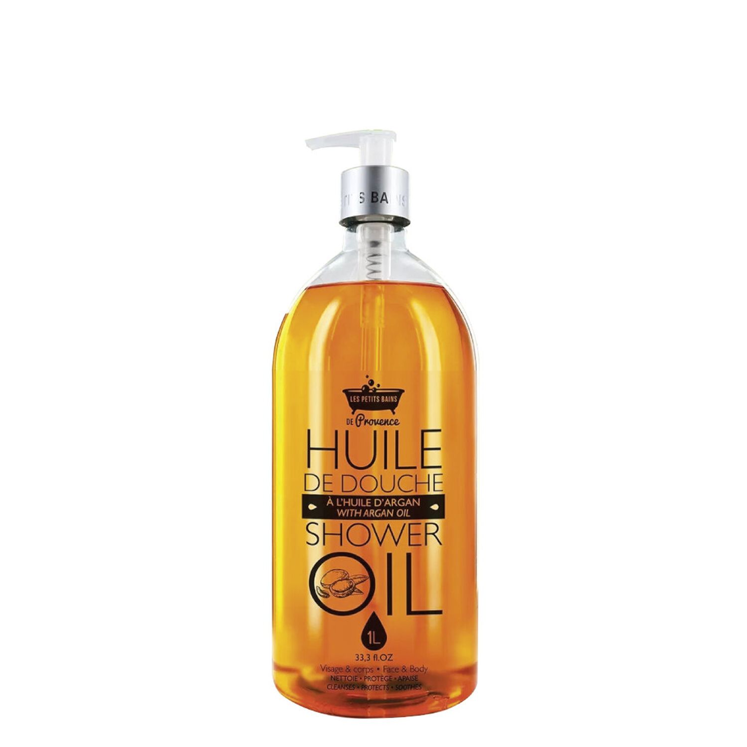 Les Petits Bains de Provence Huile de Douche Parfum Argan