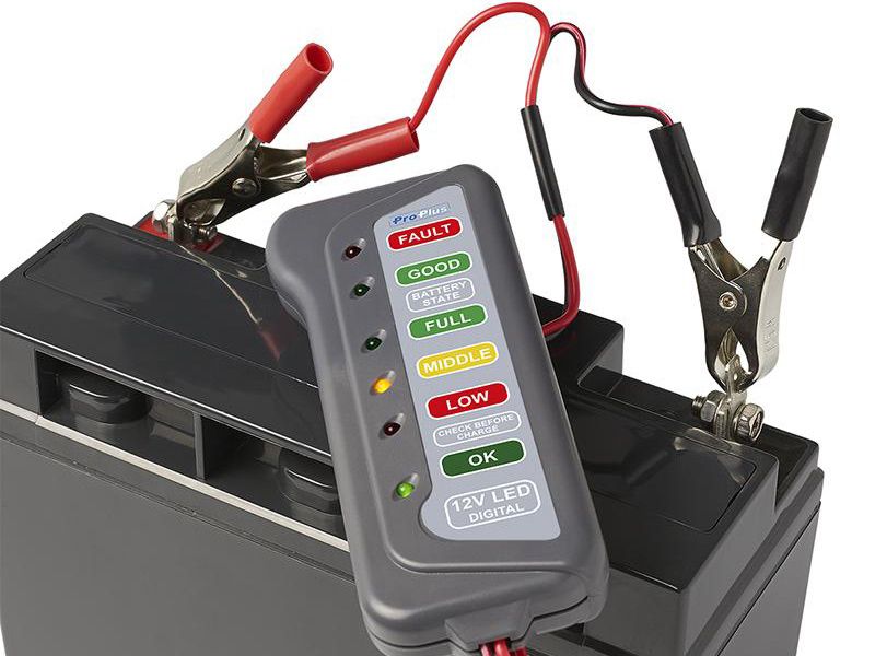 ProPlus Akkutester
