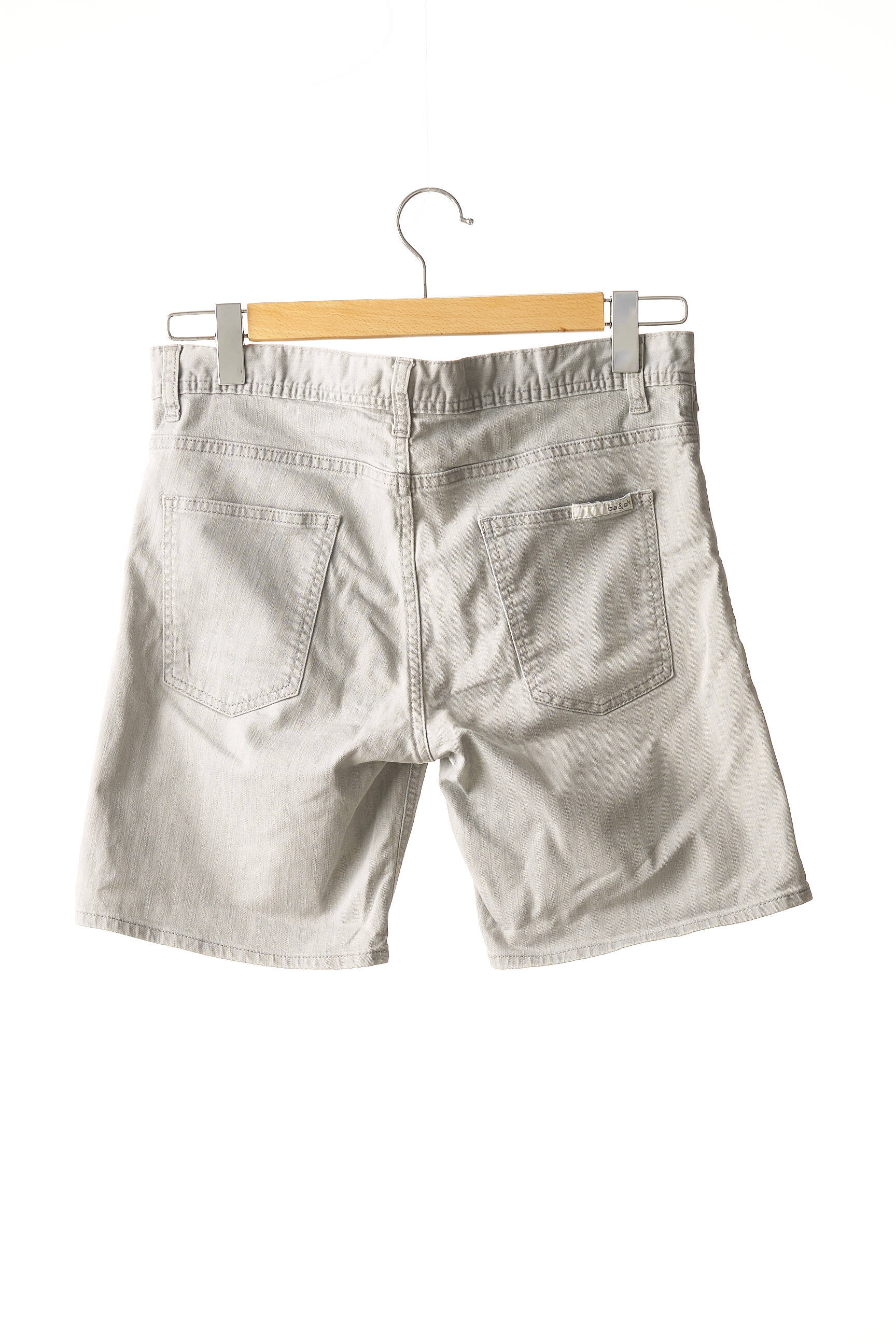 Ba Sh Bermudas Femme couleur gris