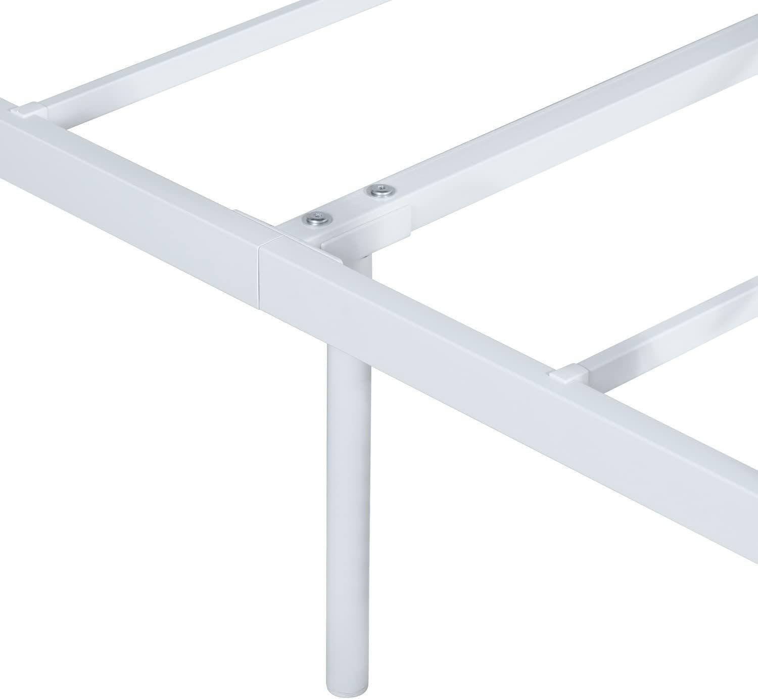 Lollanda Bettgestell Klassisches Metall-Tagesbett - Stabile Stahl-Latten Schlafsofa