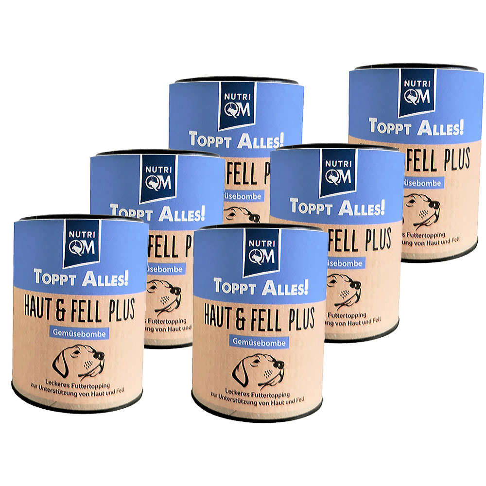 PetCom NutriQM Toppt Alles! Gemüsebombe 50 g - 6er Set
