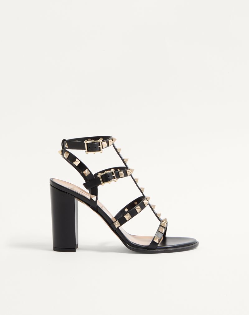 Sandália Rockstud com tiras de 90 mm