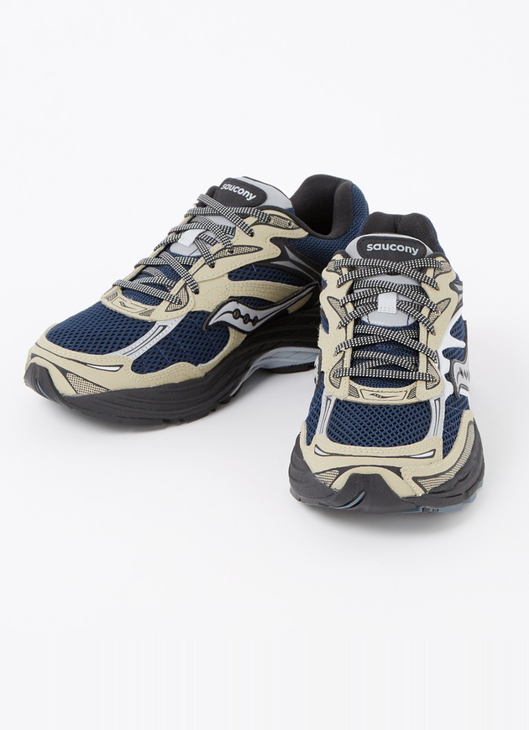 Saucony Progrid Omni 9 -lenkkarit verkkomaisilla yksityiskohdilla