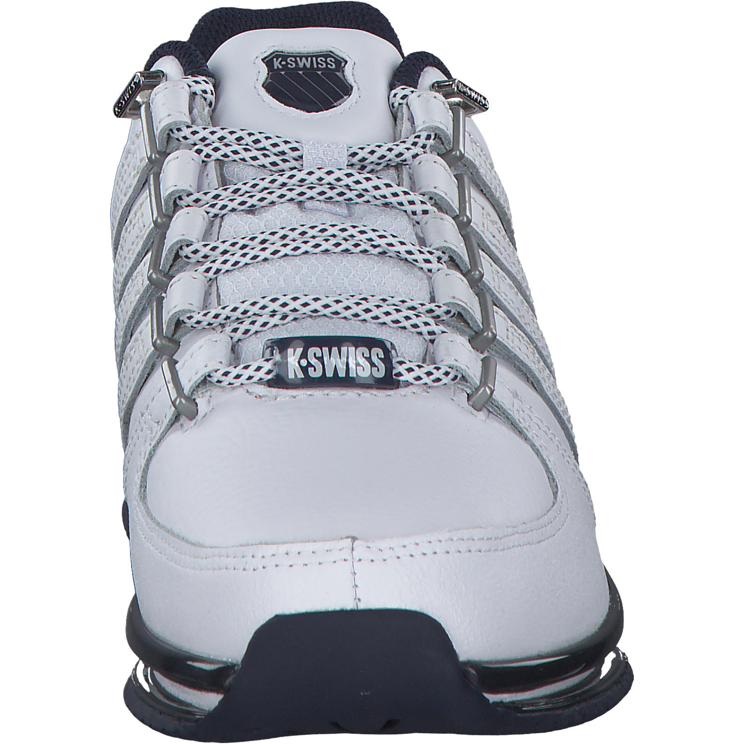 K-Swiss Rinzler 01235, Sneakers Low, Herren, WHT/NVY/BRNT OCH~M