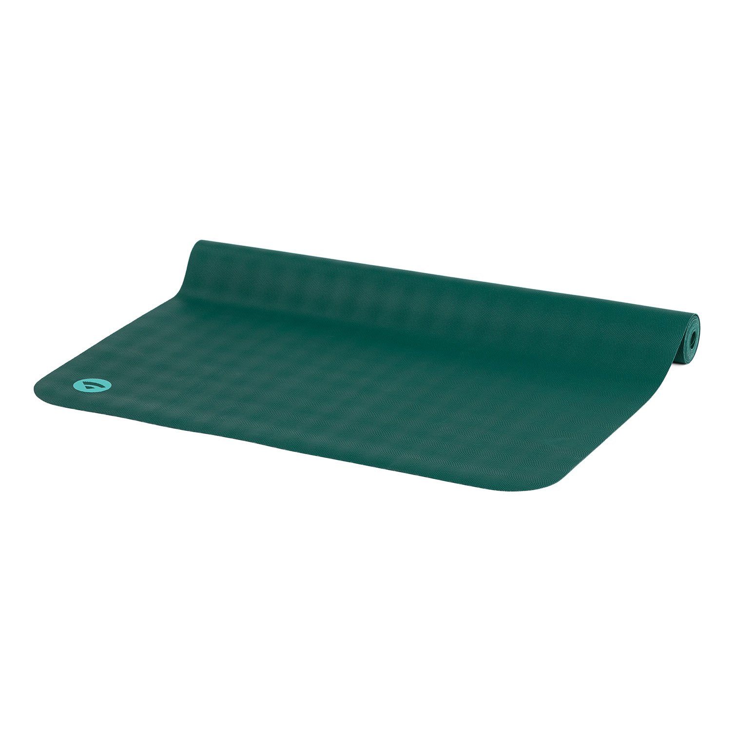 bodhi Yogamatte Reise-Yogamatte ECOPRO TRAVEL aus Naturkautschuk, faltbar jungle green